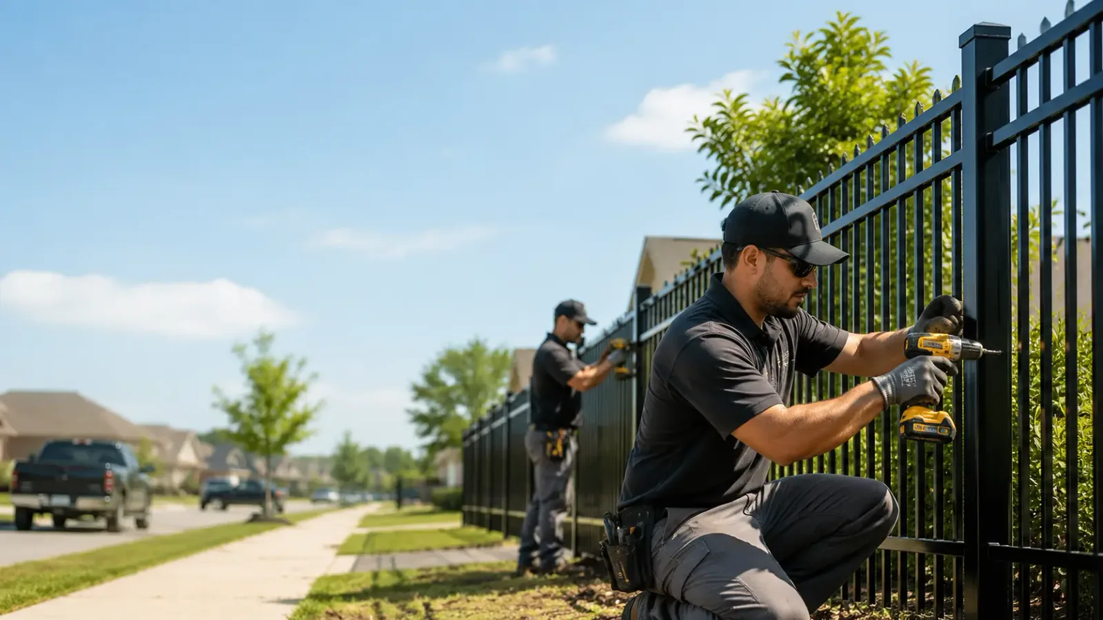 Metal Fence Installation in Somerset, WI